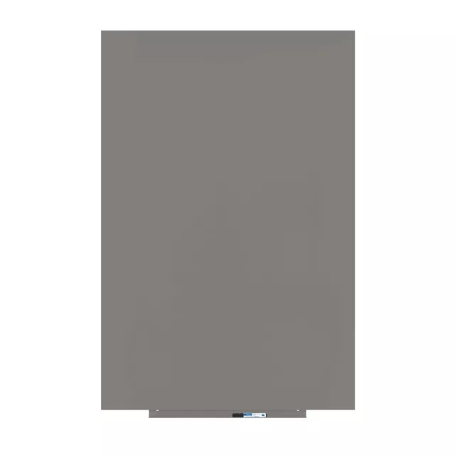 Rocada Skin Colour 6421R-7030 keret nélküli mágneses tábla, 150×100 cm, lakkozott, kőszürke RAL 7030