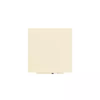 Rocada Skin Colour 6425R‐1013 keret nélküli mágneses tábla, 100×100 cm, lakkozott, gyöngyfehér RAL 1013
