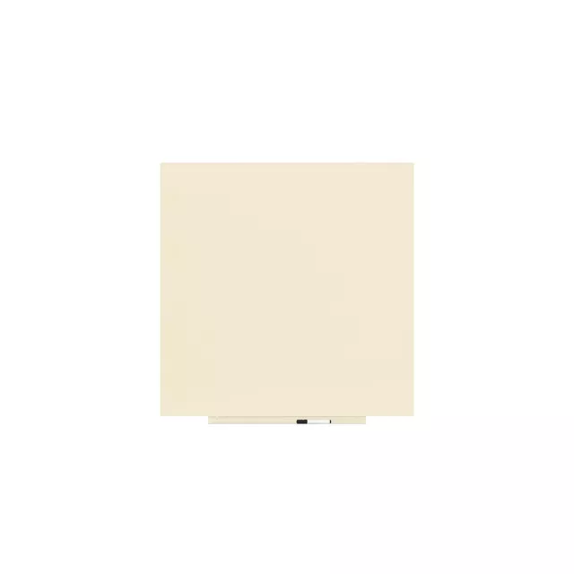 Rocada Skin Colour 6425R‐1013 keret nélküli mágneses tábla, 100×100 cm, lakkozott, gyöngyfehér RAL 1013
