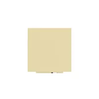 Rocada Skin Colour 6425R‐1015 keret nélküli mágneses tábla, 100×100 cm, lakkozott, világos elefántcsont RAL 1015