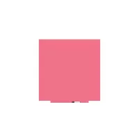 Rocada Skin Colour 6425R‐3014 keret nélküli mágneses tábla, 100×100 cm, lakkozott, antikrózsaszín RAL 3014