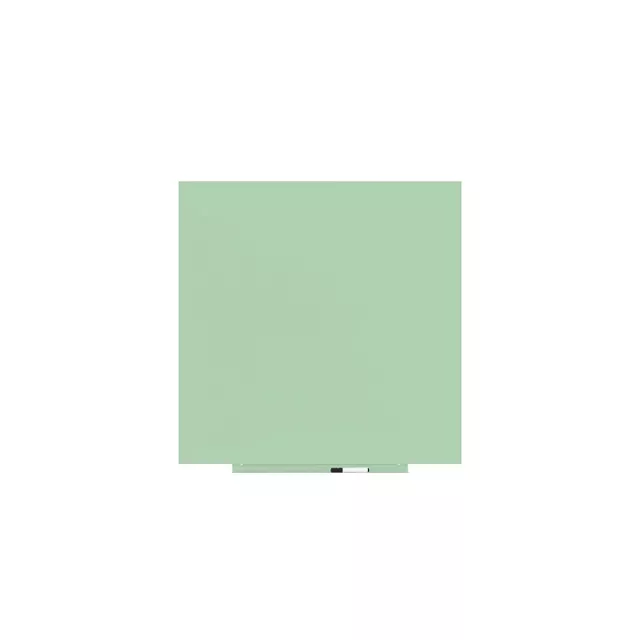 Rocada Skin Colour 6425R‐6019 keret nélküli mágneses tábla, 100×100 cm, lakkozott, pasztell zöld RAL 6019