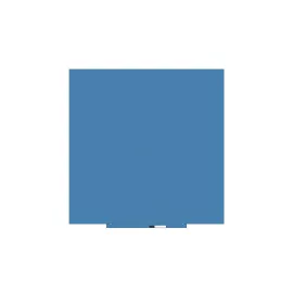 Rocada Skin Colour 6426R‐5024 keret nélküli mágneses tábla, 120×120 cm, lakkozott, pasztell kék RAL 5024