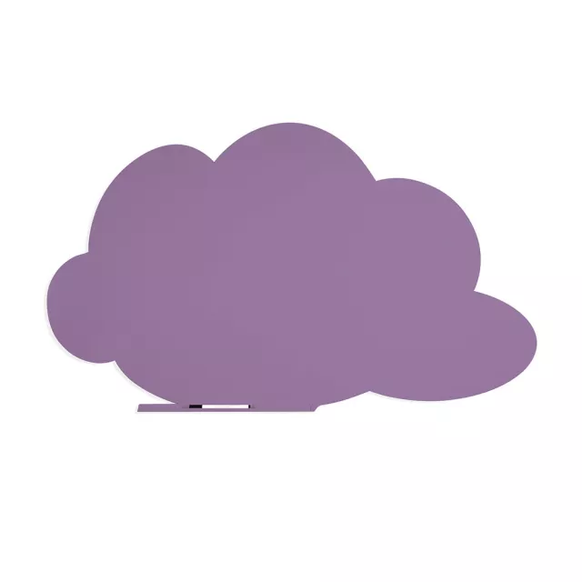 Rocada Skin Shape Cloud 6450-4005 mágneses tábla, keret nélküli, felhő alakú, 115x75 cm, lakkozott, kékeslila RAL 4005