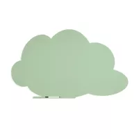 Rocada Skin Shape Cloud 6451-6019 mágneses tábla, keret nélküli, felhő alakú, 150x100 cm, lakkozott, pasztell zöld RAL 6019