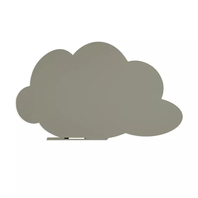 Rocada Skin Shape Cloud 6451-7030 mágneses tábla, keret nélküli, felhő alakú, 150x100 cm, lakkozott, kőszürke RAL 7030