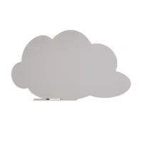 Rocada Skin Shape Cloud 6451-7038 mágneses tábla, keret nélküli, felhő alakú, 150x100 cm, lakkozott, achátszürke RAL 7038