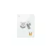 Rocada 6702-25 keret nélküli üveg mágneses tábla, 60×80 cm, fehér