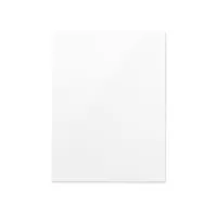 Rocada 6707-25P keret nélküli üveg mágneses tábla, 150×120 cm, tiszta fehér