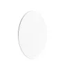 Rocada 6704-25P keret nélküli, kerek üveg mágneses tábla, 100 cm átmérőjű, tiszta fehér