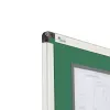 Rocada 6507GRCH mágneses tábla, alumínium keret, 150x120 cm, zománcozott, zöld, krétával való íráshoz