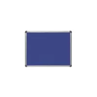 Rocada 6600 textil tábla / hirdetőtábla, alumínium kerettel, 60×45 cm, kék