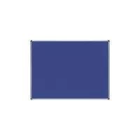 Rocada 6604 textil tábla / hirdetőtábla, alumínium kerettel, 120x90 cm, kék