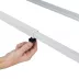 Rocada M-T-ST-2101E táblatartó állvány, kerekekkel, forgatható (revolveres kivitelű), 120–200 cm széles táblákhoz, szürke