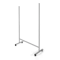 Rocada 6877 táblatartó állvány, kerekekkel, 120–200 cm széles táblákhoz, szürke