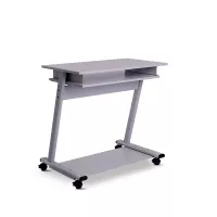 Rocada 9100 számítógépasztal, kerekeken, szürke