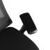 Rocada 933-4 irodaszék, fekete, szövet ülés, hálós háttámla, állítható karfák, fejtámla, deréktámasz
