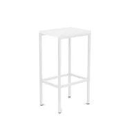 Rocada 959SM04 bárszék, melamin ülőfelülettel, fehér/fehér