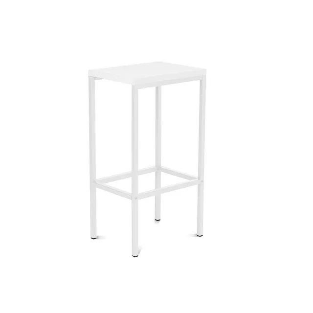 Rocada 959SM04 bárszék, melamin ülőfelülettel, fehér/fehér