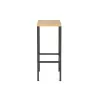 Rocada 959SY08 bárszék, melamin ülőfelülettel, antracit/tölgy