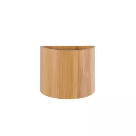 Rocada 533BM-S mágneses filctartó kosár üvegtáblákhoz, bambusz fa kivitelben, 4 db-os csomagolásban